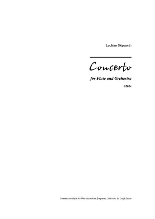 Flute Concerto